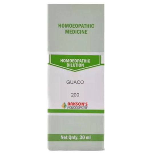 Bakson's Homeopathy Guaco Dilution 200 - Classic Derma