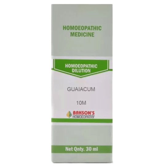 Bakson's Homeopathy Guaiacum Dilution 10M - Classic Derma