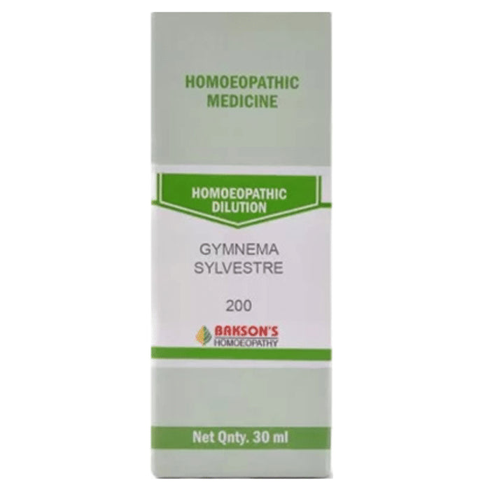 Bakson's Homeopathy Gymnema Sylvestre Dilution 200 - Classic Derma