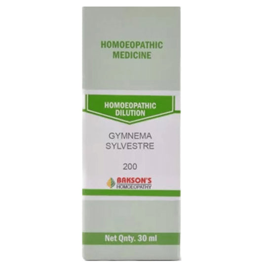 Bakson's Homeopathy Gymnema Sylvestre Dilution 200 - Classic Derma