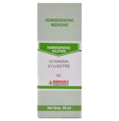 Bakson's Homeopathy Gymnema Sylvestre Dilution 6X - Classic Derma
