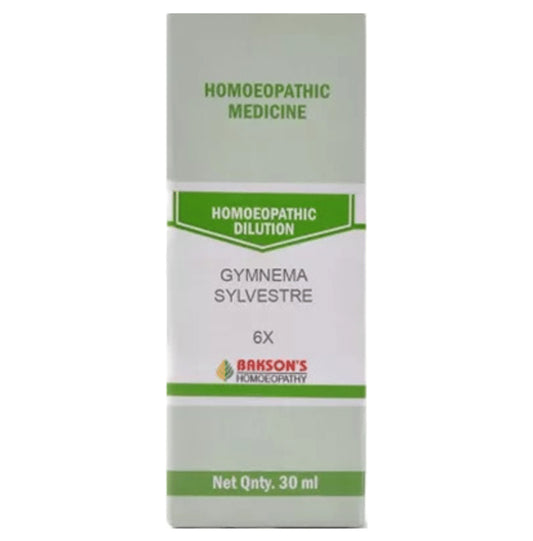 Bakson's Homeopathy Gymnema Sylvestre Dilution 6X - Classic Derma