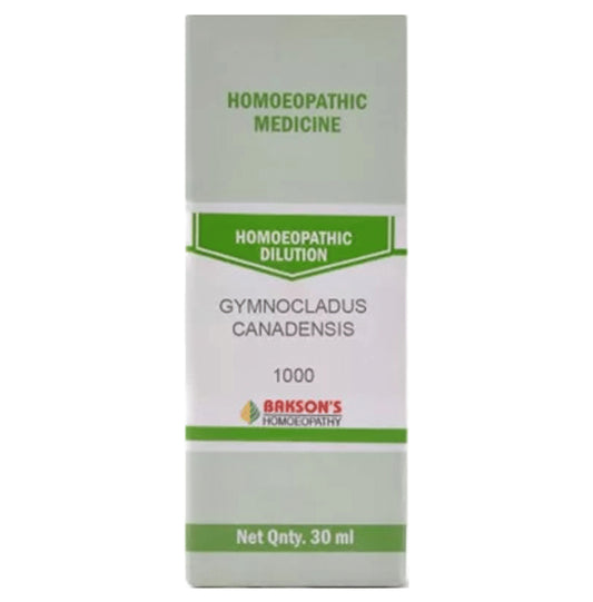 Bakson's Homeopathy Gymnocladus Canadensis Dilution 30 - Classic Derma
