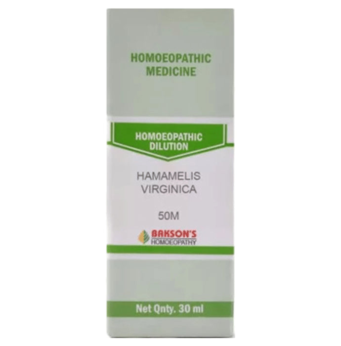Bakson's Homeopathy Hamamelis Virginica Dilution 50M - Classic Derma