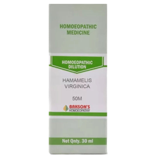 Bakson's Homeopathy Hamamelis Virginica Dilution 50M - Classic Derma