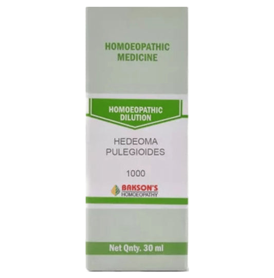 Bakson's Homeopathy Hedeoma Pulegioides Dilution 1000 CH - Classic Derma