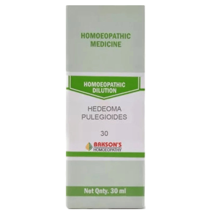 Bakson's Homeopathy Hedeoma Pulegioides Dilution 30 - Classic Derma