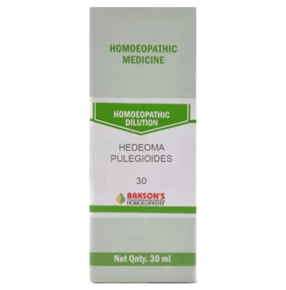 Bakson's Homeopathy Hedeoma Pulegioides Dilution 30 - Classic Derma