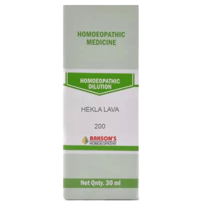 Bakson's Homeopathy Hekla Lava Dilution 200 - Classic Derma