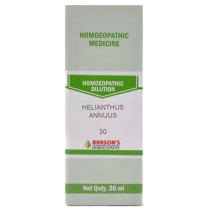 Bakson's Homeopathy Helianthus Annuus Dilution 30 - Classic Derma