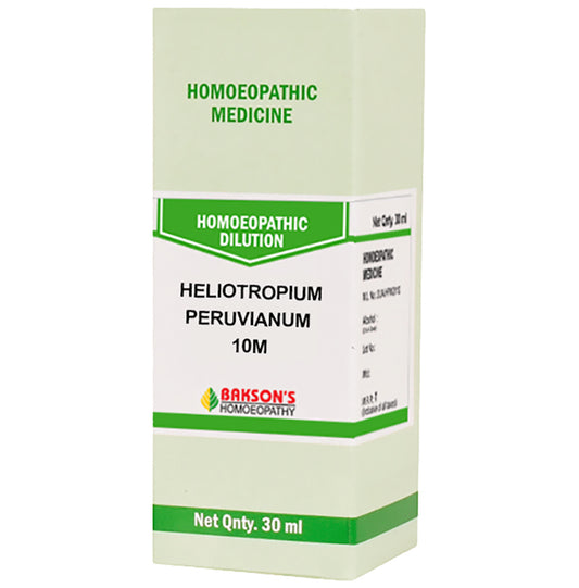 Bakson's Homeopathy Heliotropium Peruvianum Dilution 10M - Classic Derma