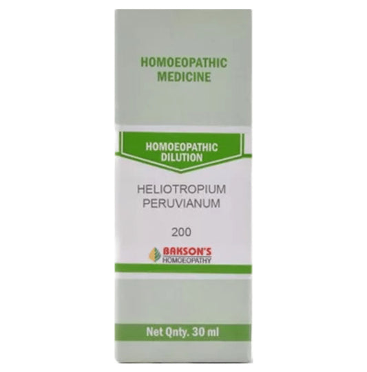 Bakson's Homeopathy Heliotropium Peruvianum Dilution 200 - Classic Derma