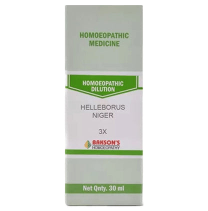 Bakson's Homeopathy Helleborus Niger Dilution 3X - Classic Derma