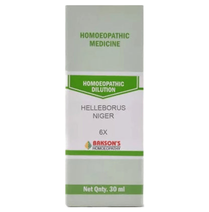 Bakson's Homeopathy Helleborus Niger Dilution 6X - Classic Derma