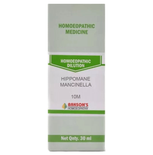 Bakson's Homeopathy Hippomane Mancinella Dilution 10M - Classic Derma