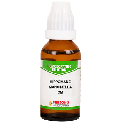 Bakson's Homeopathy Hippomane Mancinella Dilution CM
