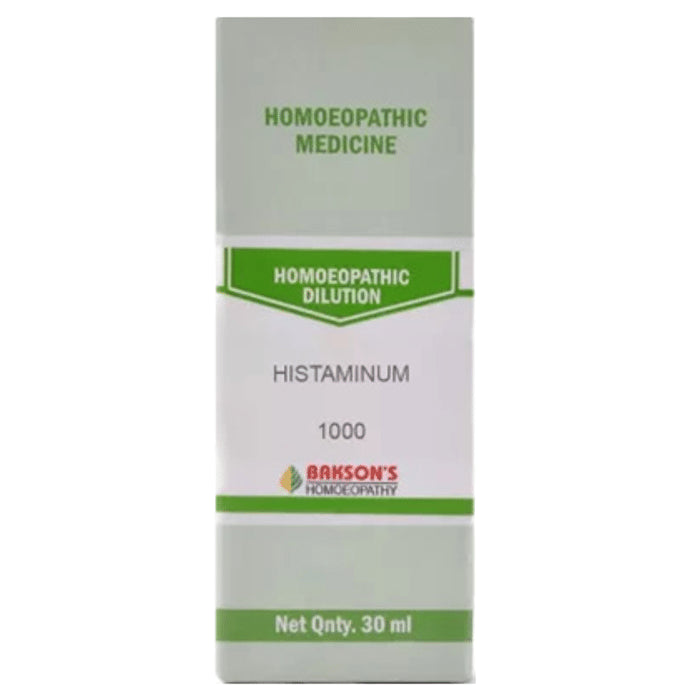 Bakson's Homeopathy Histaminum Dilution 1000 CH - Classic Derma