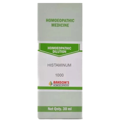 Bakson's Homeopathy Histaminum Dilution 1000 CH - Classic Derma