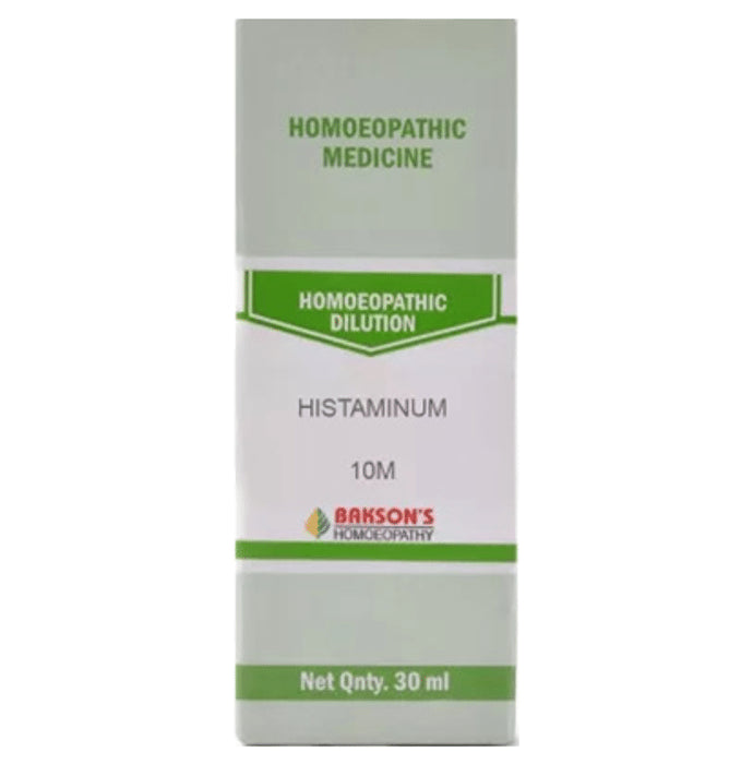 Bakson's Homeopathy Histaminum Dilution 10M - Classic Derma