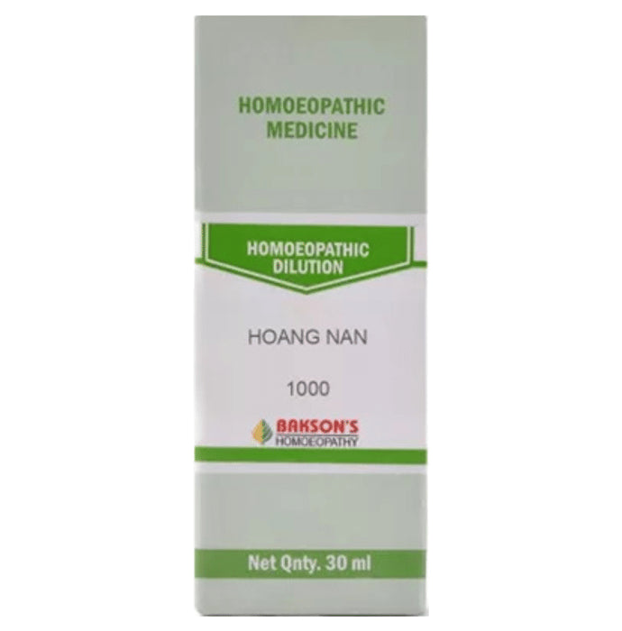 Bakson's Homeopathy Hoang Nan Dilution 1000 CH - Classic Derma