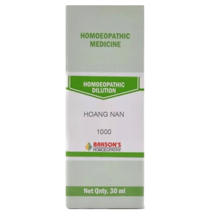Bakson's Homeopathy Hoang Nan Dilution 1000 CH - Classic Derma
