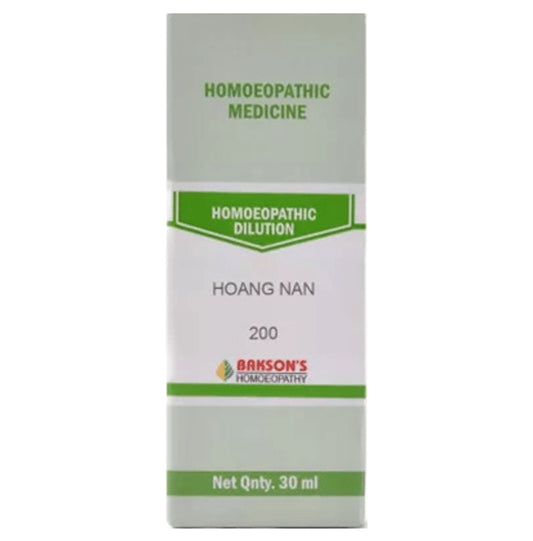 Bakson's Homeopathy Hoang Nan Dilution 200 - Classic Derma