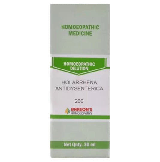 Bakson's Homeopathy Holarrhena Antidysenterica Dilution 200 - Classic Derma