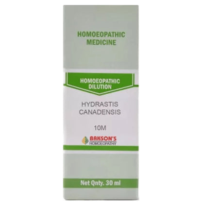 Bakson's Homeopathy Hydrastis Canadensis Dilution 10M - Classic Derma