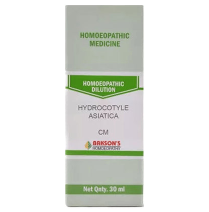 Bakson's Homeopathy Hydrocotyle Asiatica Dilution CM - Classic Derma