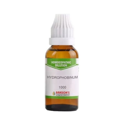Bakson's Homeopathy Hydrophobinum Dilution 1000 CH