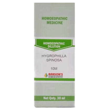 Bakson's Homeopathy Hygrophilla Spinosa Dilution 10M - Classic Derma