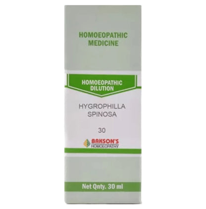 Bakson's Homeopathy Hygrophilla Spinosa Dilution 30 - Classic Derma