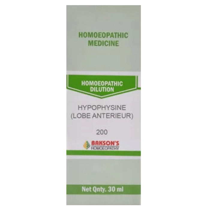 Bakson's Homeopathy Hypophysine (Lobe Anterieur) Dilution 200 - Classic Derma