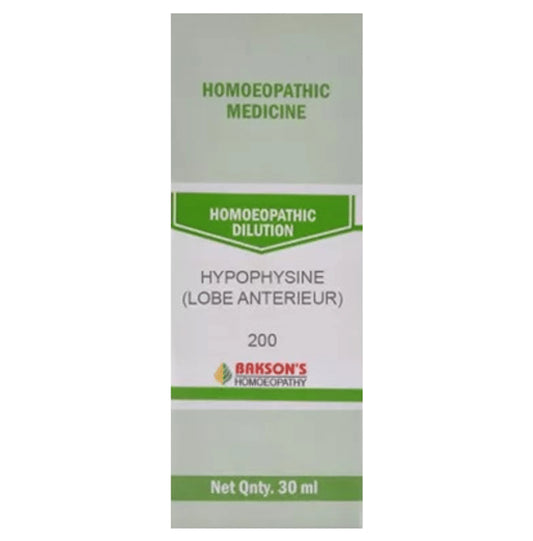 Bakson's Homeopathy Hypophysine (Lobe Anterieur) Dilution 200 - Classic Derma