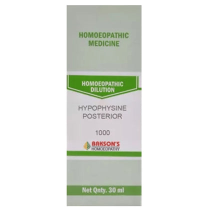 Bakson's Homeopathy Hypophysine Posterior Dilution 1000 CH - Classic Derma