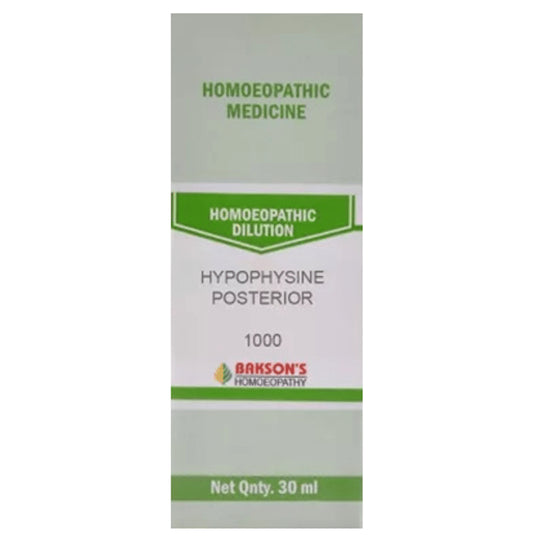 Bakson's Homeopathy Hypophysine Posterior Dilution 1000 CH - Classic Derma