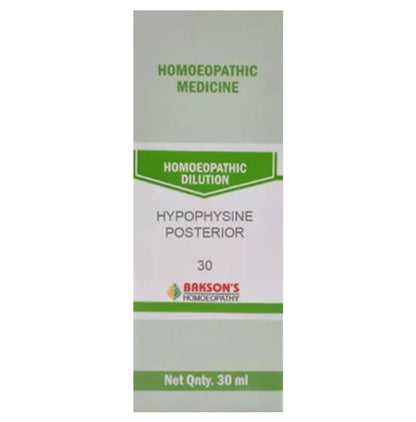 Bakson's Homeopathy Hypophysine Posterior Dilution 30 - Classic Derma