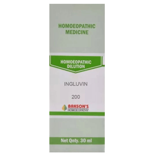 Bakson's Homeopathy Ingluvin Dilution 200 - Classic Derma