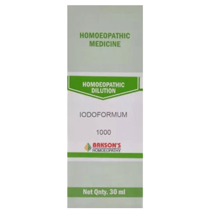 Bakson's Homeopathy Iodoformum Dilution 1000 CH - Classic Derma