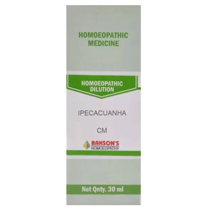 Bakson's Homeopathy Ipecacuanha Dilution CM - Classic Derma