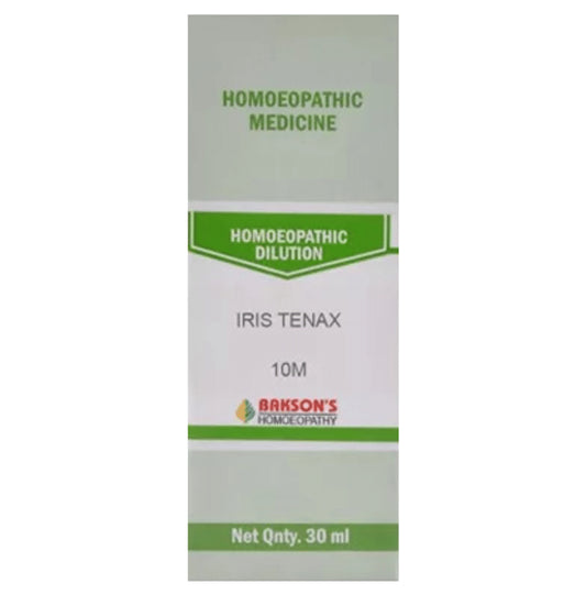Bakson's Homeopathy Iris Tenax Dilution 10M - Classic Derma