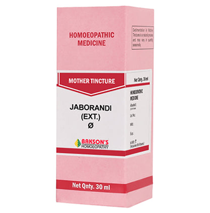 Bakson's Homeopathy Jaborandi (Ext.) Mother Tincture Q - Classic Derma