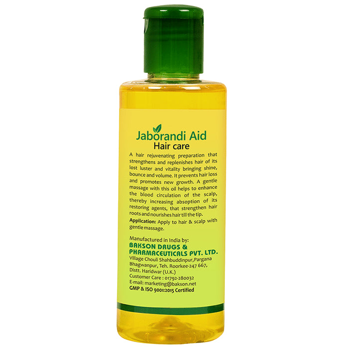 Bakson's Homeopathy Jaborandi Aid Hair Care