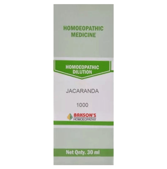 Bakson's Homeopathy Jacaranda Dilution 1000 CH - Classic Derma