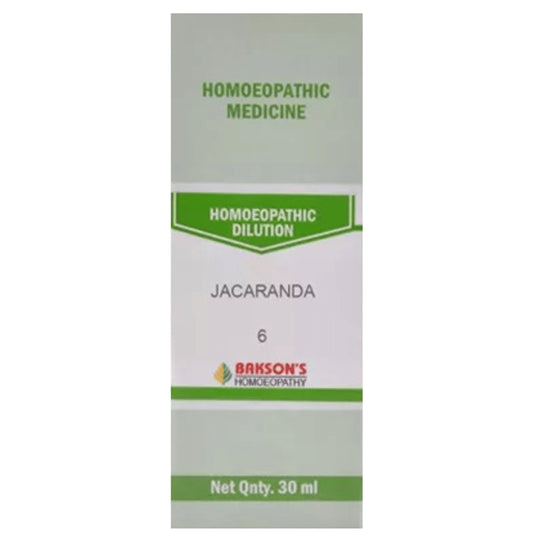 Bakson's Homeopathy Jacaranda Dilution 6 CH - Classic Derma