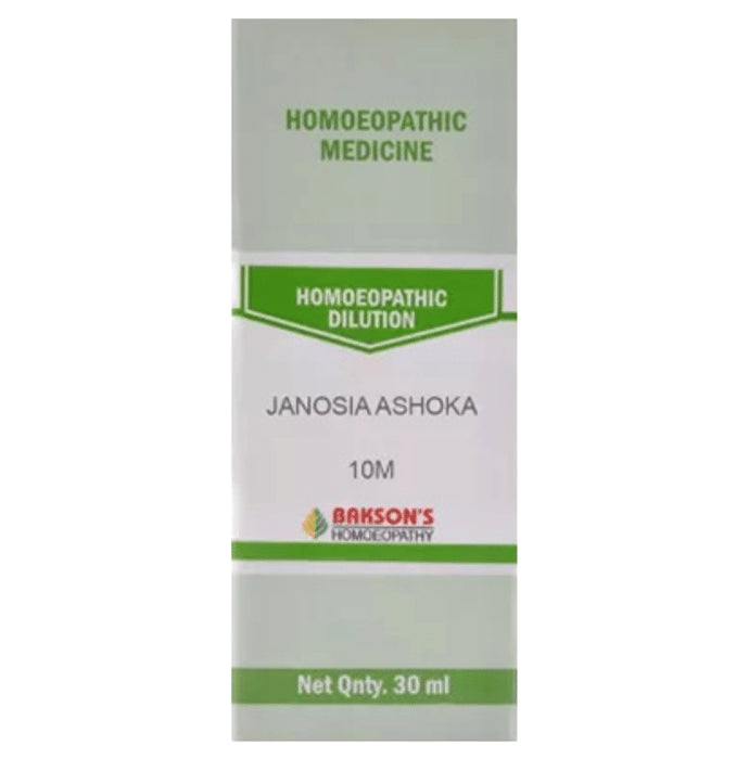 Bakson's Homeopathy Janosia Ashoka Dilution 10M - Classic Derma