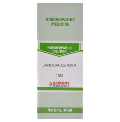Bakson's Homeopathy Janosia Ashoka Dilution 10M - Classic Derma