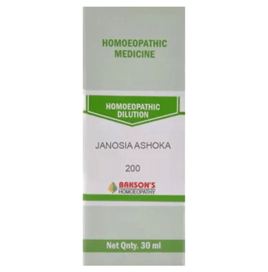 Bakson's Homeopathy Janosia Ashoka Dilution 200 - Classic Derma
