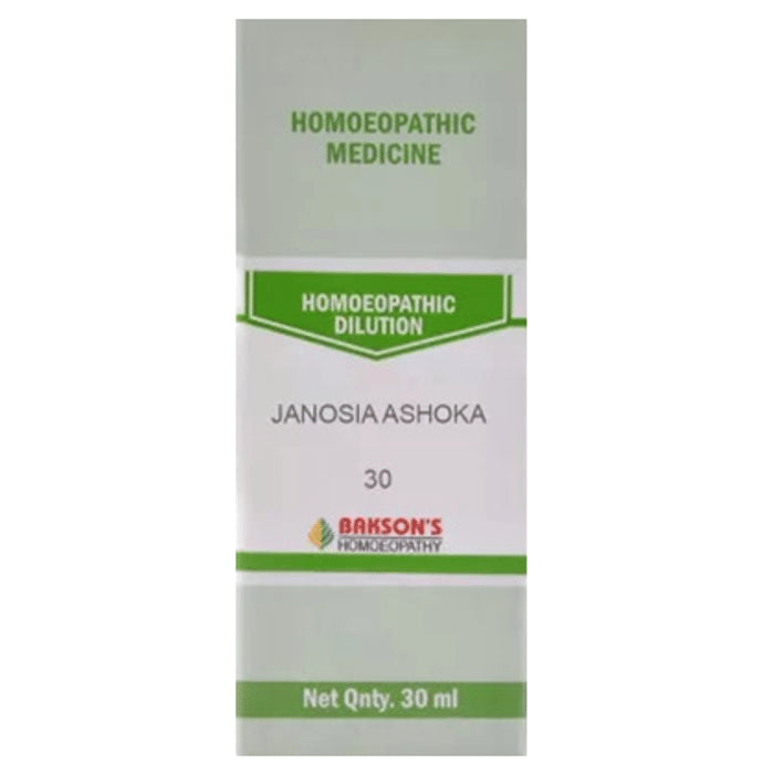 Bakson's Homeopathy Janosia Ashoka Dilution 30 - Classic Derma