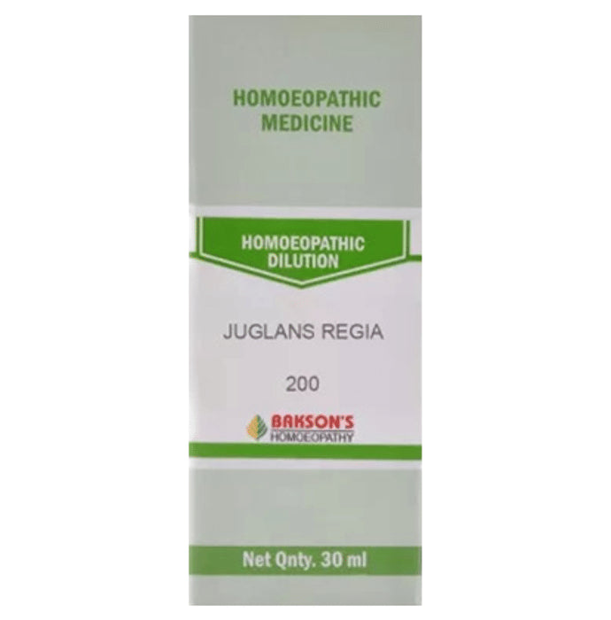 Bakson's Homeopathy Juglans Regia Dilution 200 - Classic Derma